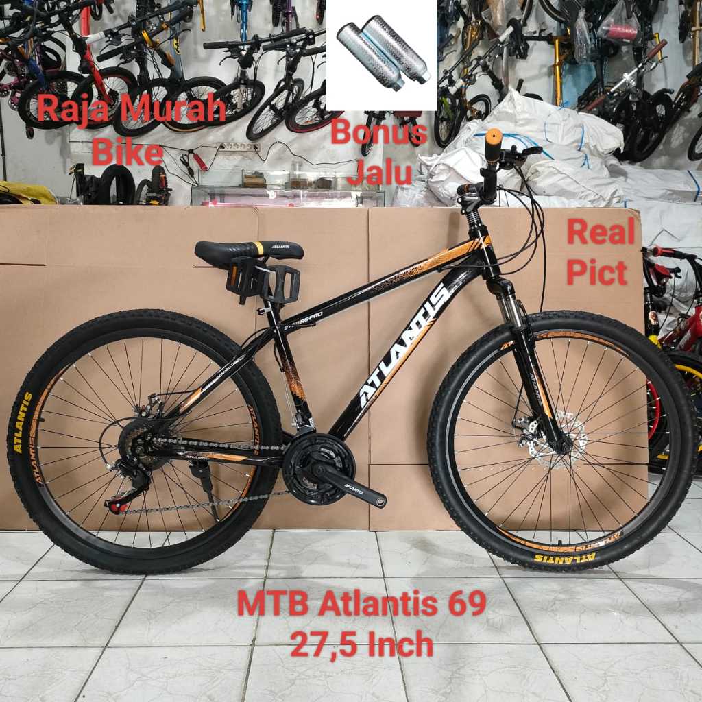 Sepeda gunung MTB 27,5 Inch Atlantis 69 sepeda MTB Atlantis 69 27,5 inch