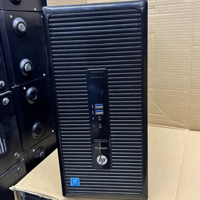 CPU HP  PRODESK 400 G2 CORE I3 GEN 4 RAM 4 GB HARDISK 500 GB KONDISY LIKE NEW TINGGAL PAKAI