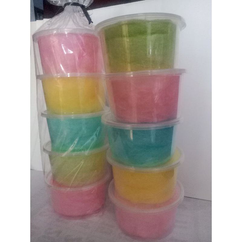 Yummy Mamii Gula Kapuk/Arum Manis/Permen Kapas 1 Kantong Isi 5 Cup