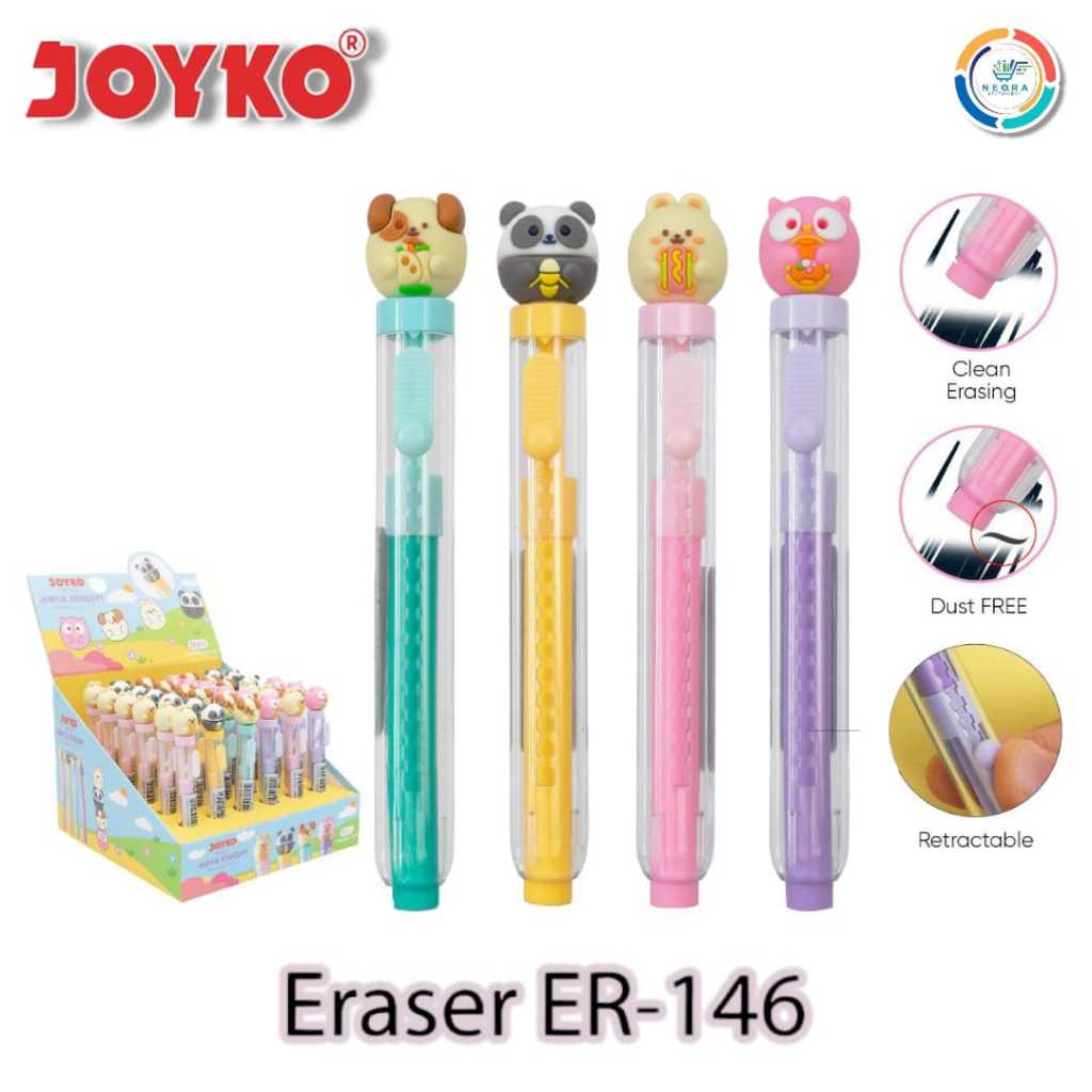 

Penghapus Eraser Joyko ER-146 Animal Kingdom @1 pcs