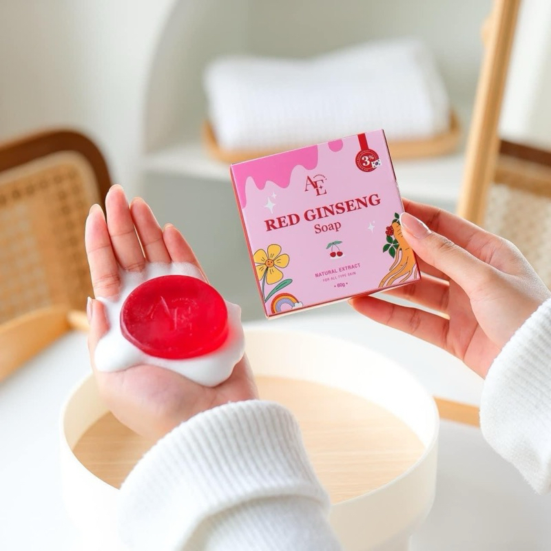 ANNYEONG E  RED GINSENG FACIAL SOAP