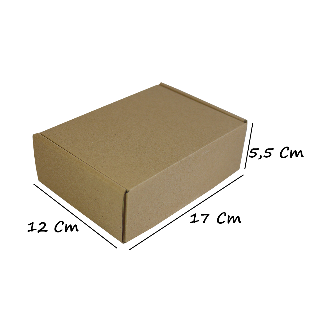 

Kardus karton model pizza box uk. 17x12x5,5 cm...Die Cut untuk kotak Aksesoris
