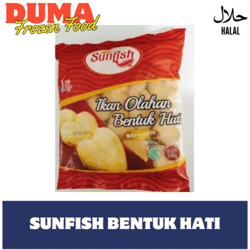 

SUNFISH BENTUK HATI 500 GR