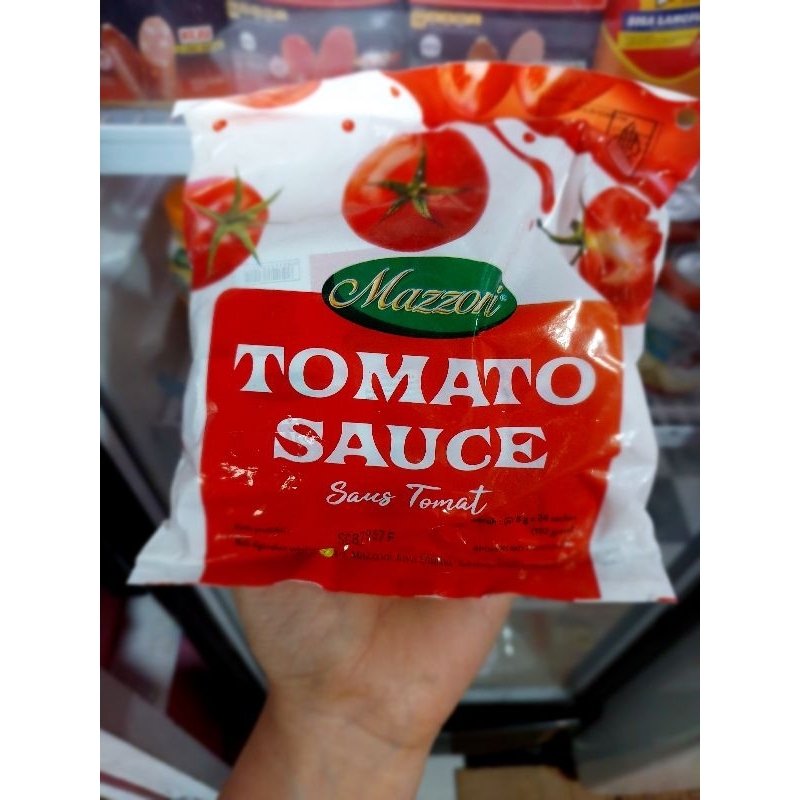 saos tomat mazzoni sachet