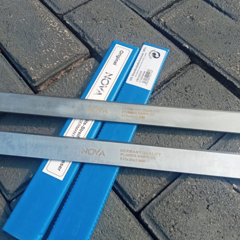 Planer serut kayu NOVA HSS 51 cm mesin planer duduk baja 510 x 30 x 3
