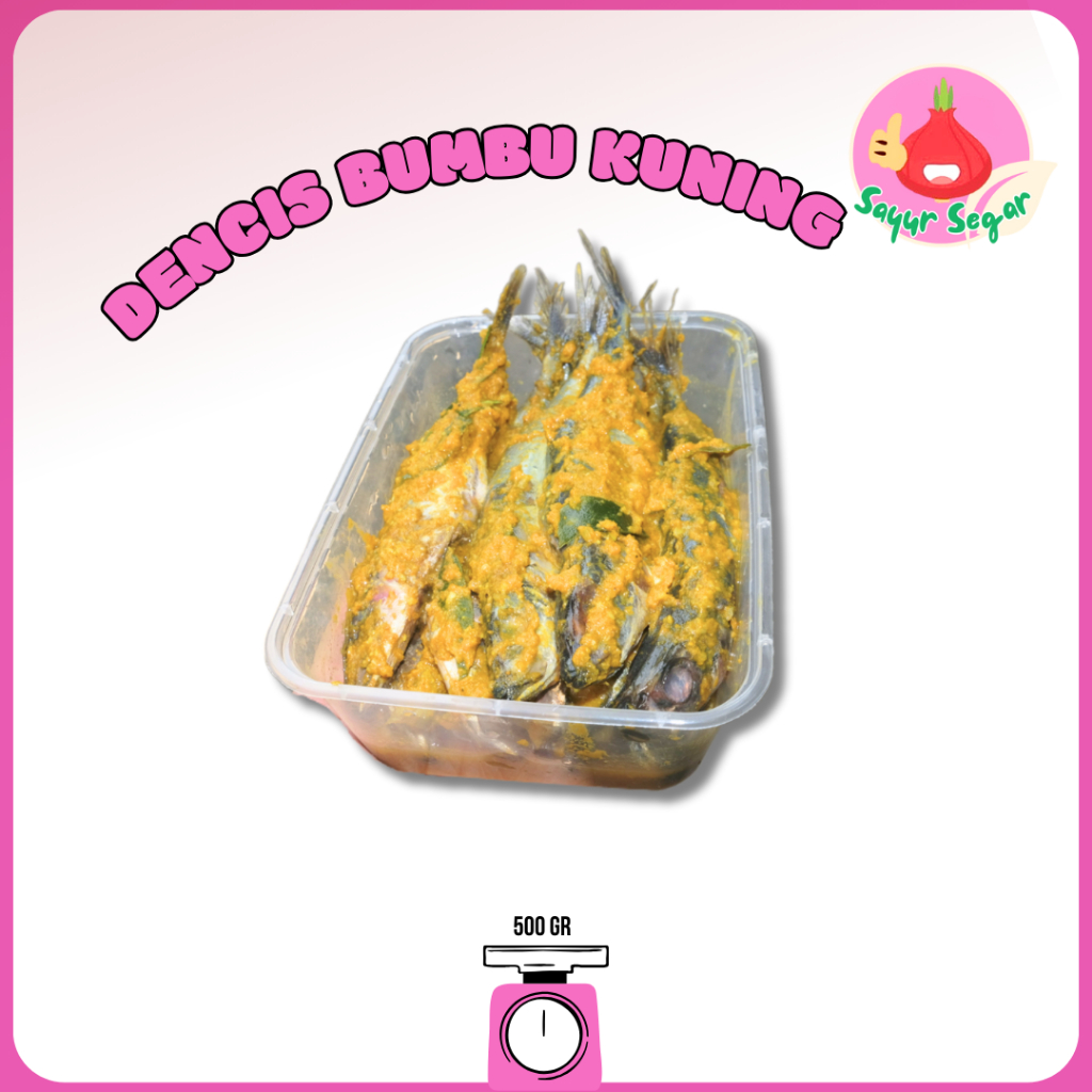 

Sayur Segar - Ikan Dencis Bumbu Kuning 500 gr / Dencis Seasoned