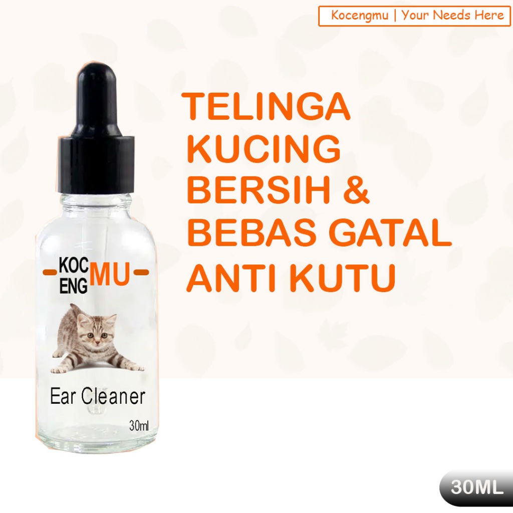 Tetes Telinga Kucing Obat Tetes Telinga Kucing Infeksi Cubbycat (15ml)