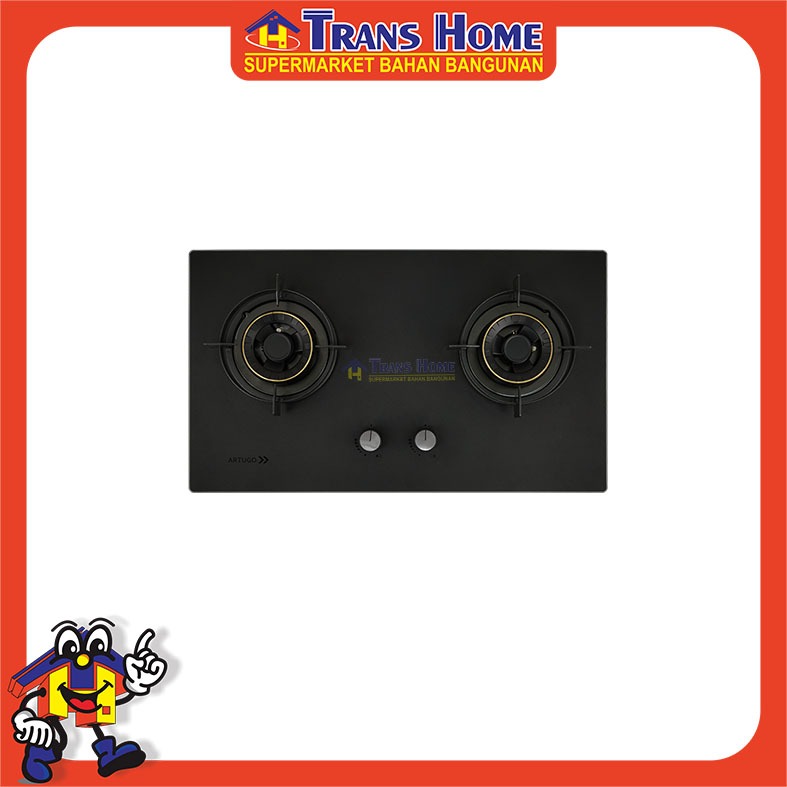 Kompor Artugo Built In Gas Hob - AH 2713 BL (ARTUGO )