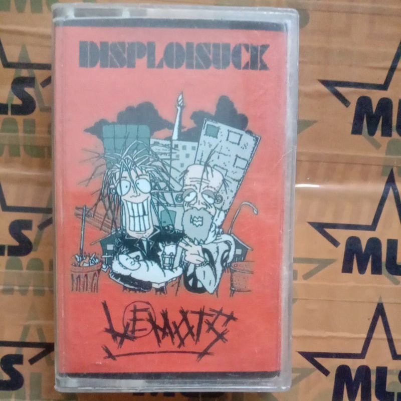KASET PITA PUNK - LEMOTS//DISPLOISUCK "SPLIT TAPE"