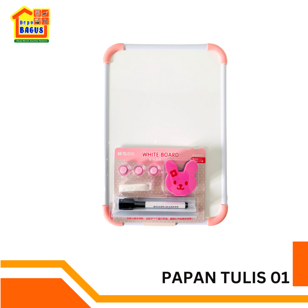 

Papan Tulis Anak, Whiteboard Set, Papan Tulis Set