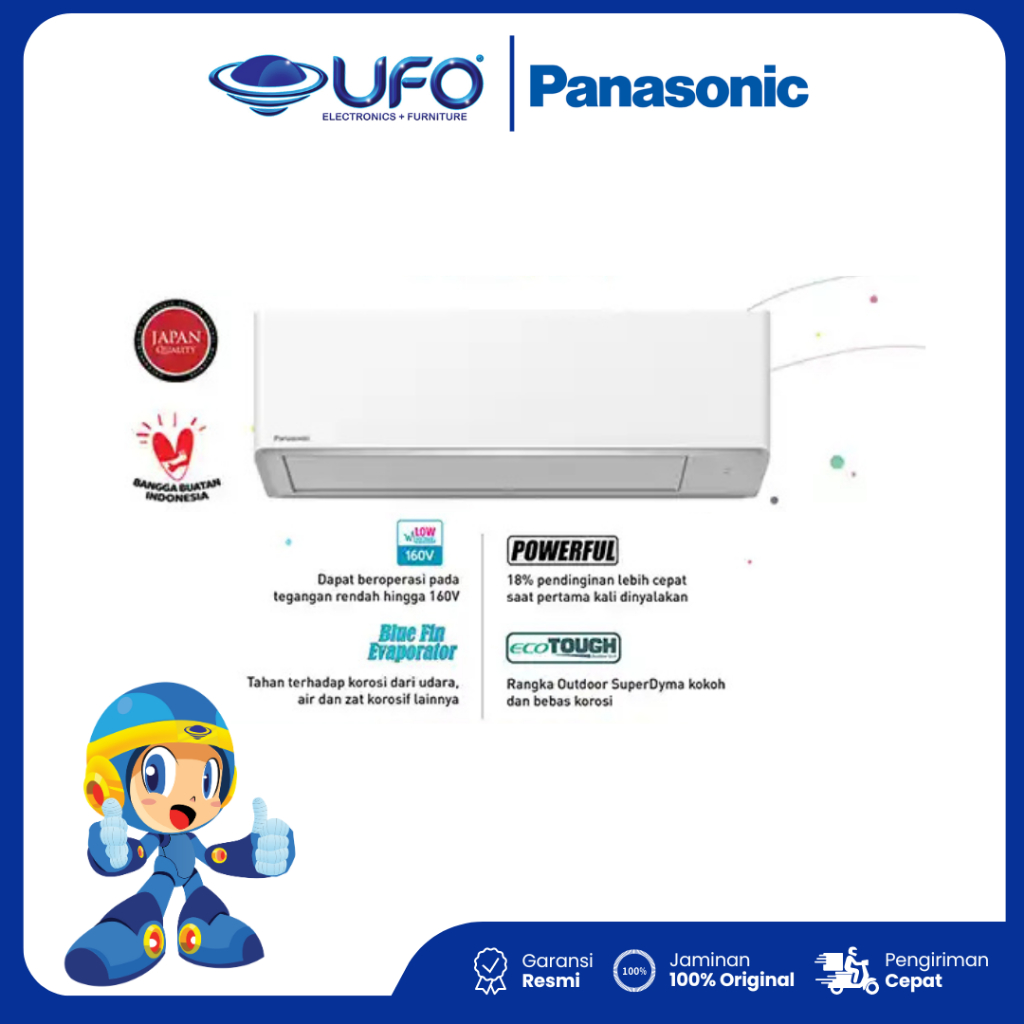 AC PANASONIC 1 PK PANASONIC STANDAR CSLN9AKJ