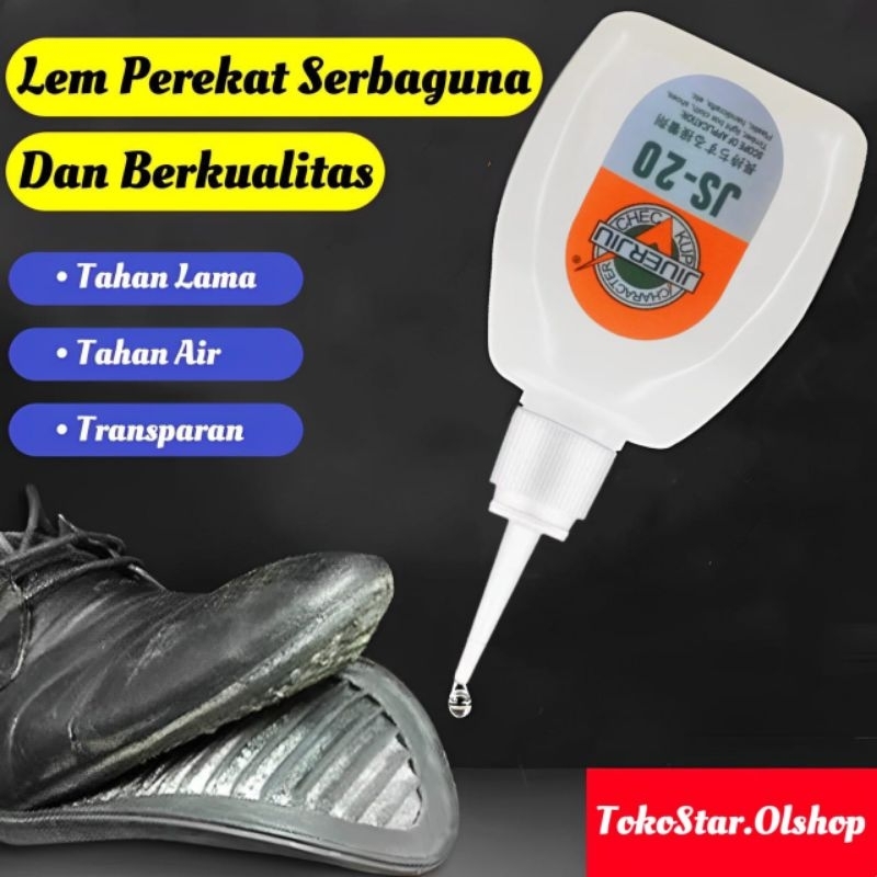 

Lem Sepatu Tahan Air Super Kuat/ Lem Perekat Sepatu Transparan/ Waterproof Shoe Glue Repair ⭐TokoStar.Olshop ⭐