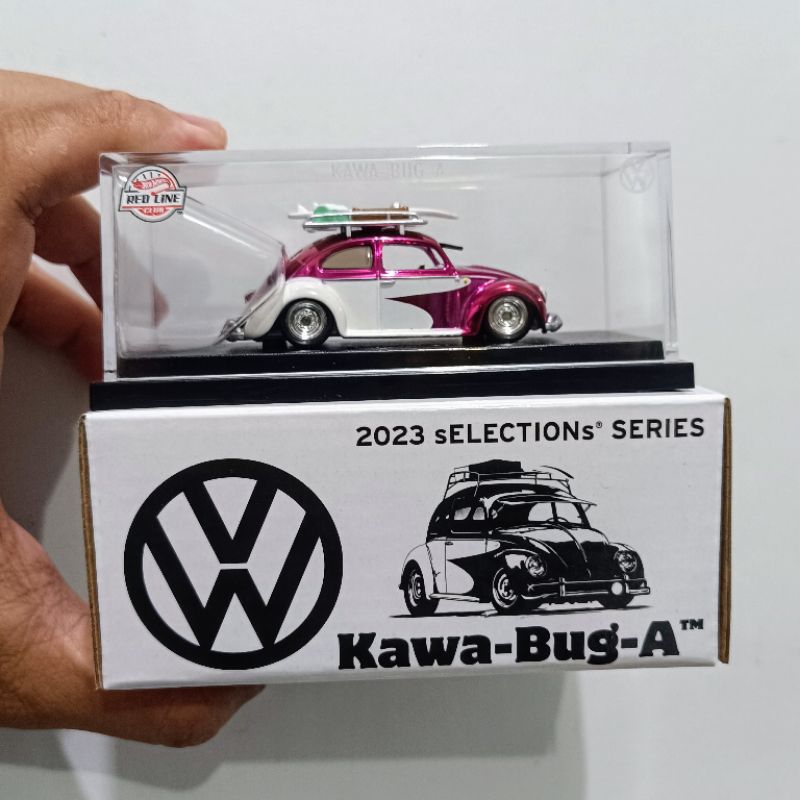 HotWheels Premium RLC VW Kawa Bug A Pink
