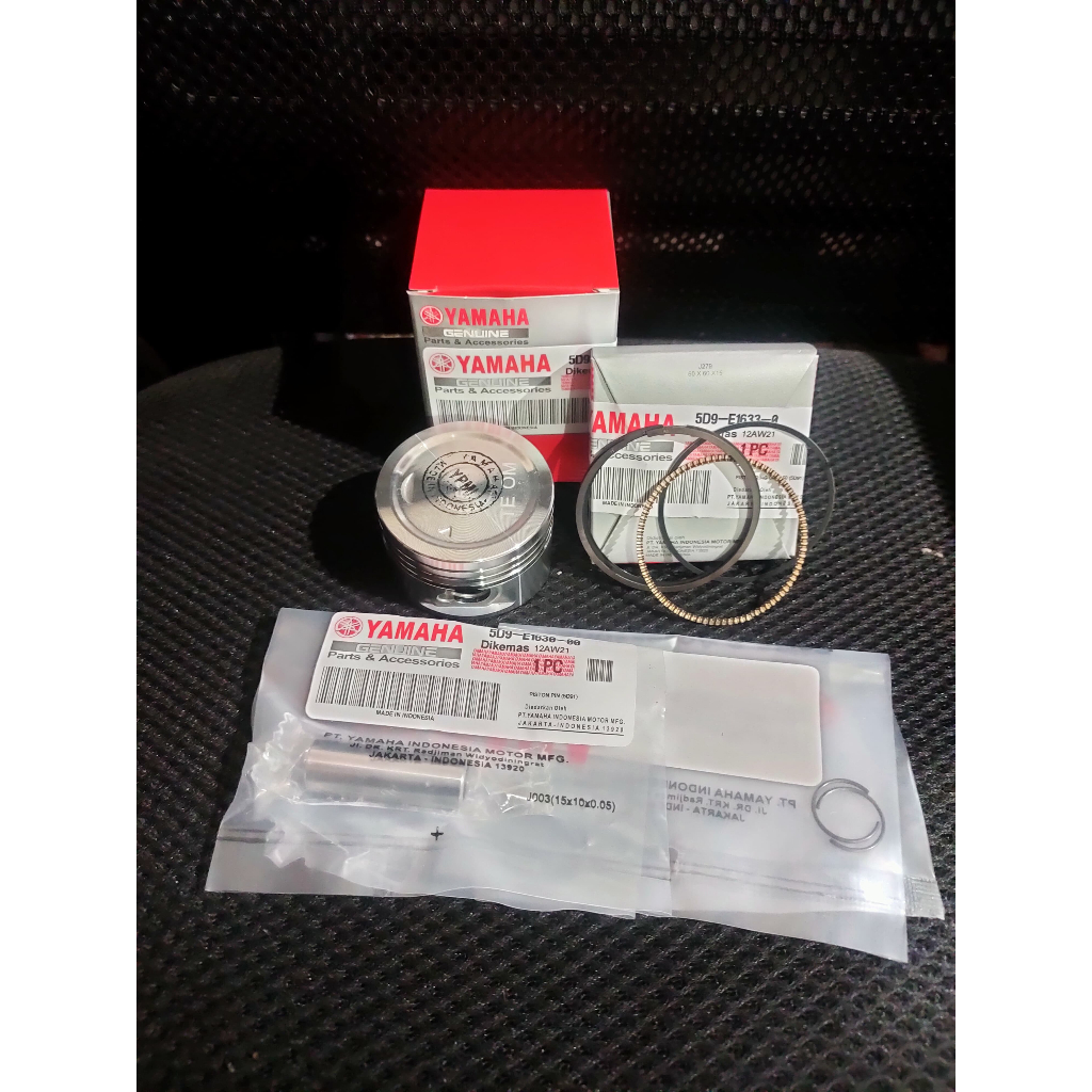 PISTON KIT RING SET VEGA ZR JUPITER Z ROBOT KARBU UKURAN 50
