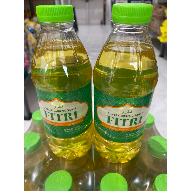 

Minyak Goreng Fitri kemasan botol 400 ml