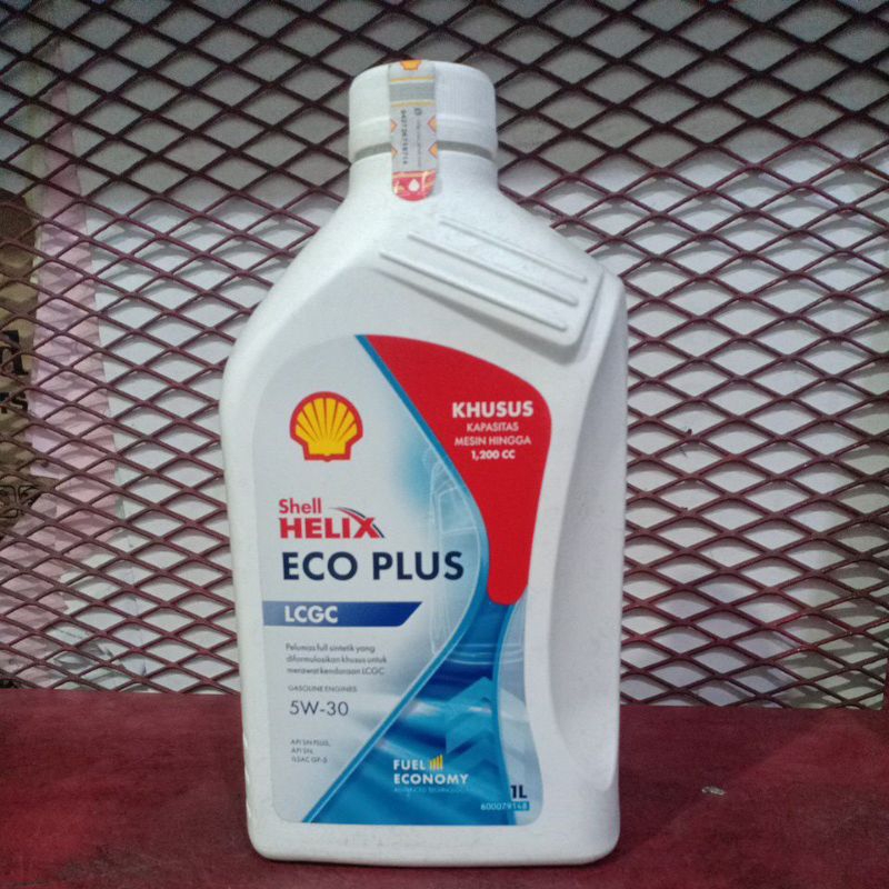 SHELL HELIX ECO PLUS 5W-30 Fully Synthetic Motor Oil 1Liter