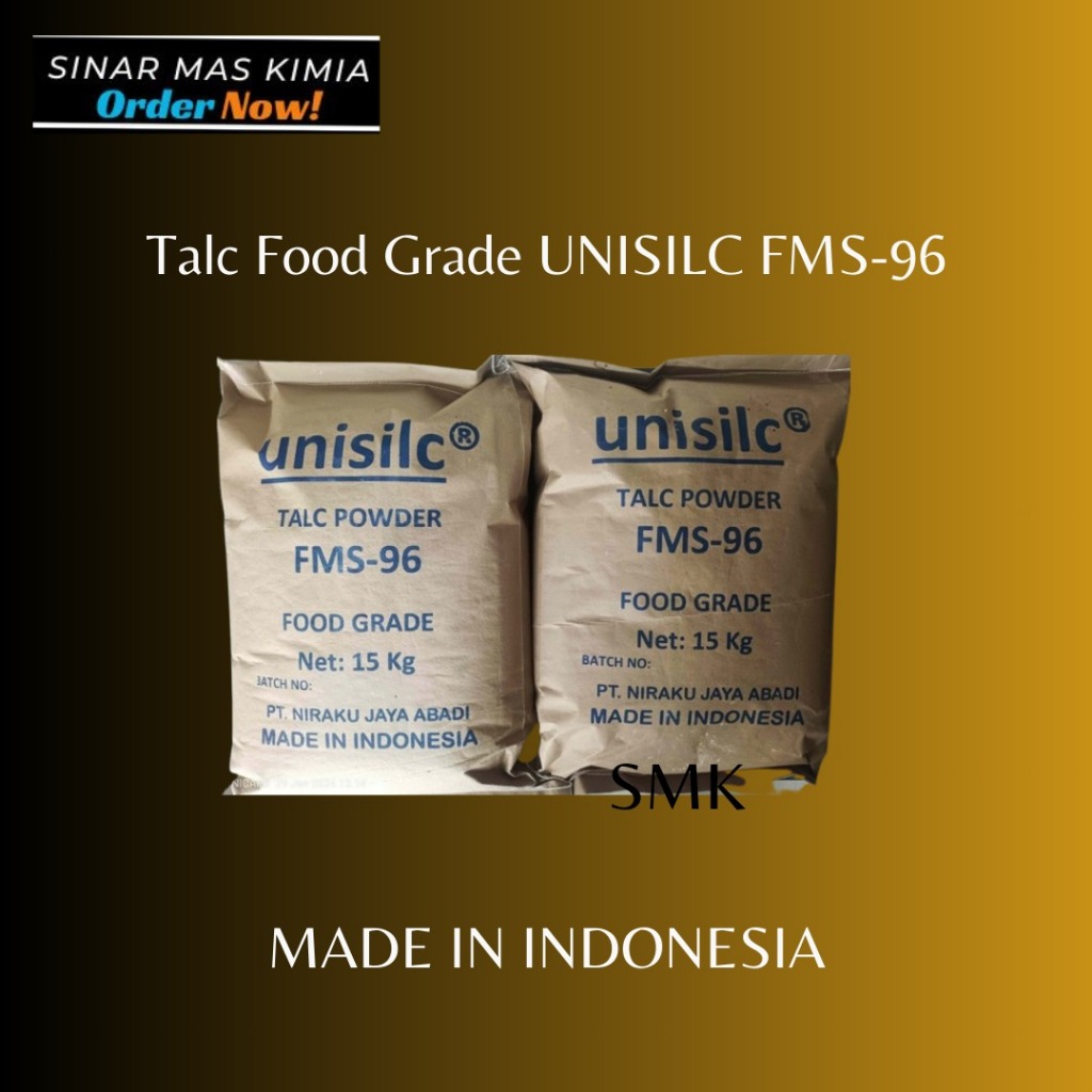 

Jual Talc Food Grade UNISILC FMS-96