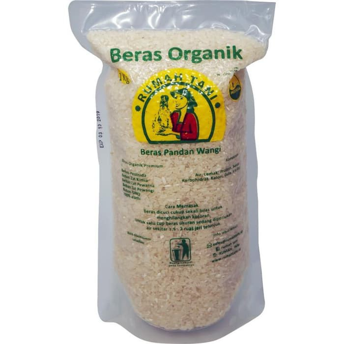 

BERAS ORGANIK PANDAN WANGI 1 KG