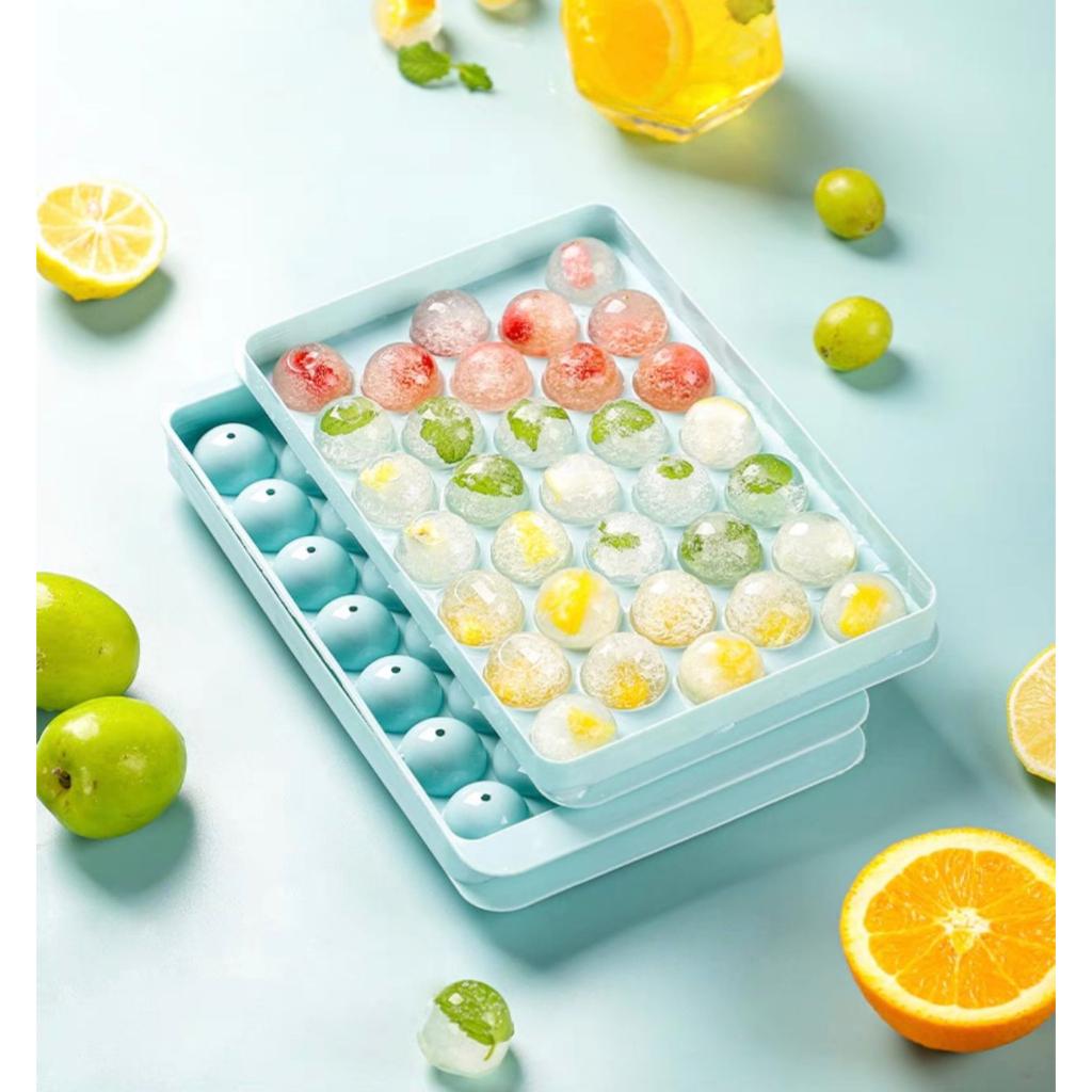 CETAKAN ES BATU 33 SEKAT - ALAT CETAKAN JELLY - ALAT CETAKAN BULAT MINI