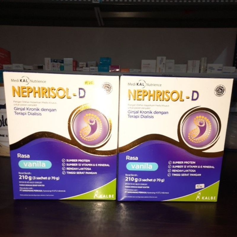 

Nephrisol - D Vanilla 210 gram