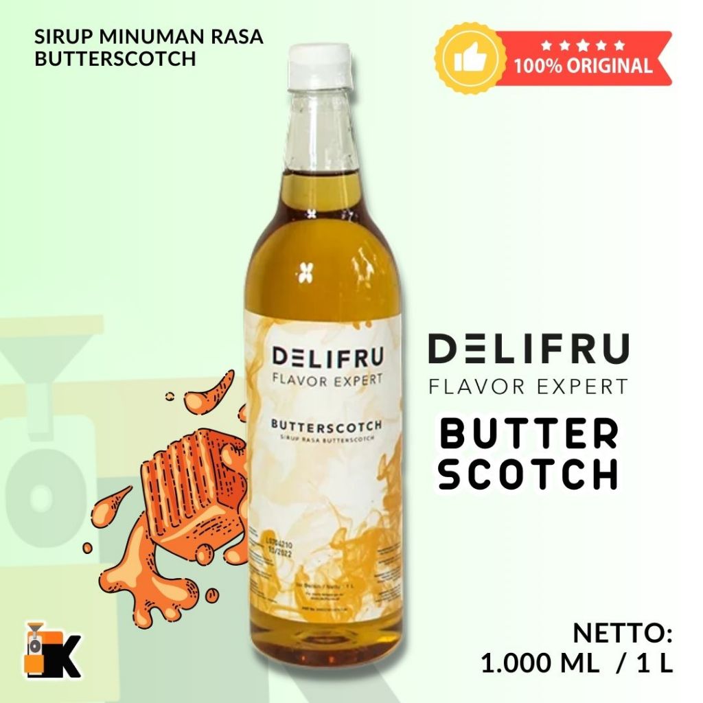 

Kieta Roastery - Syrup Delifru Butterscotch 1000ml