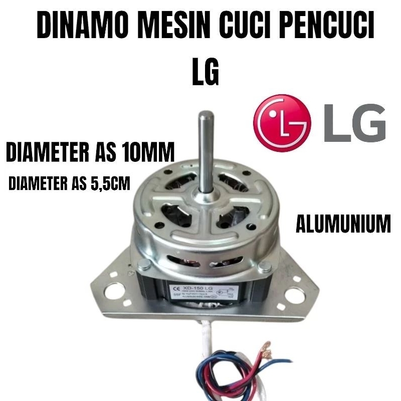 Dinamo mesin cuci wash LG WP1060R P160R WP1460R