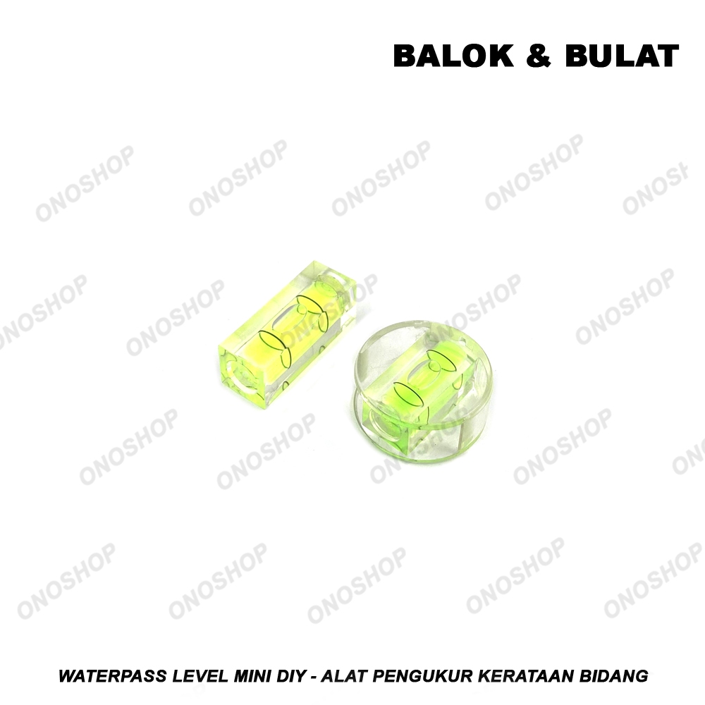 Waterpass Level Mini DIY - Alat Pengukur Kerataan Bidang