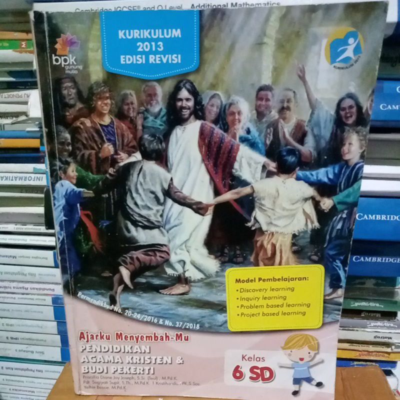 buku agama kristen dan Budi pekerti kelas 6