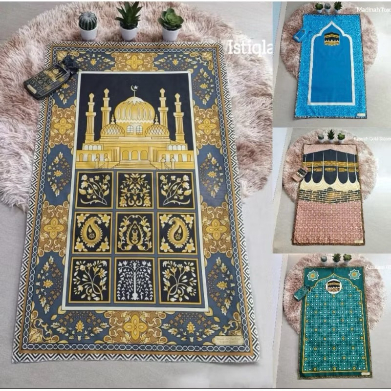 SAJADAH MINI TRAVELING | SAJADAH TRAVEL GENGGAM | SAJADAH TRAVEL POUCH