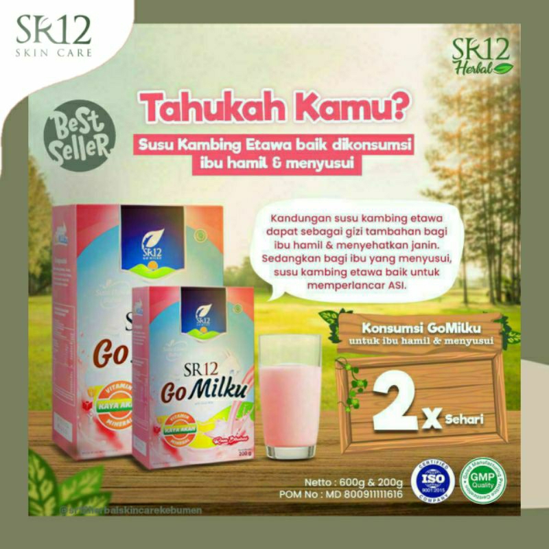 

SUSU KAMBING ETAWA/GOMILKU STRAWBERRY SR12