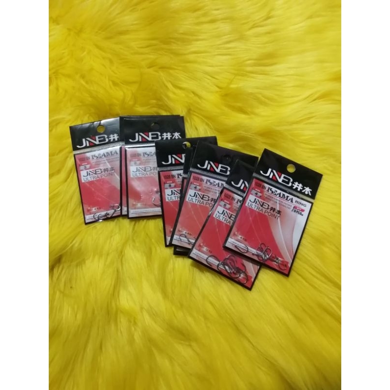 Mata Kail Pancing JNB ISEAMA RING 1028BN Kail Pancing JNb Power Carbon Hooks 1028BN