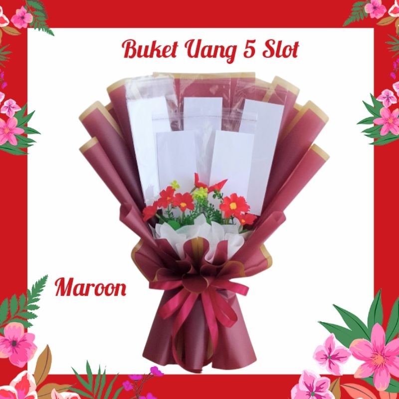 Buket Uang 5 Lembar / Buket Kosongan