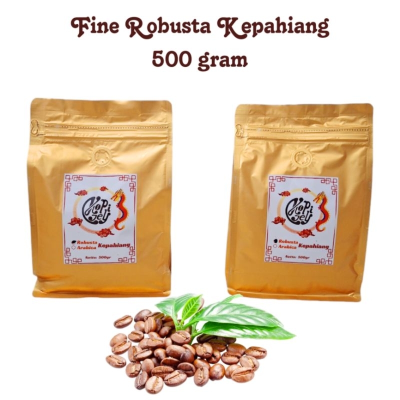 

Kopi Bubuk Robusta Kepahiang Natural Proses 500 gram
