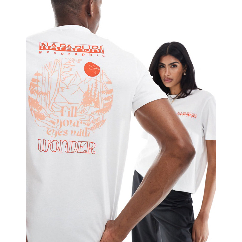 Napapijri Nuhi Tshirt In White