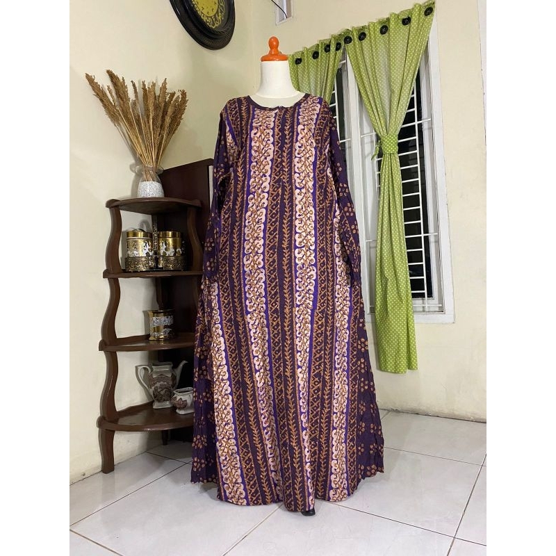Daster Gamis Panjang Asli Pekalongan Ld 130 jumbo