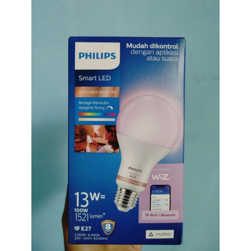 Lampu Wifi Philips 13 Watt Smart LED