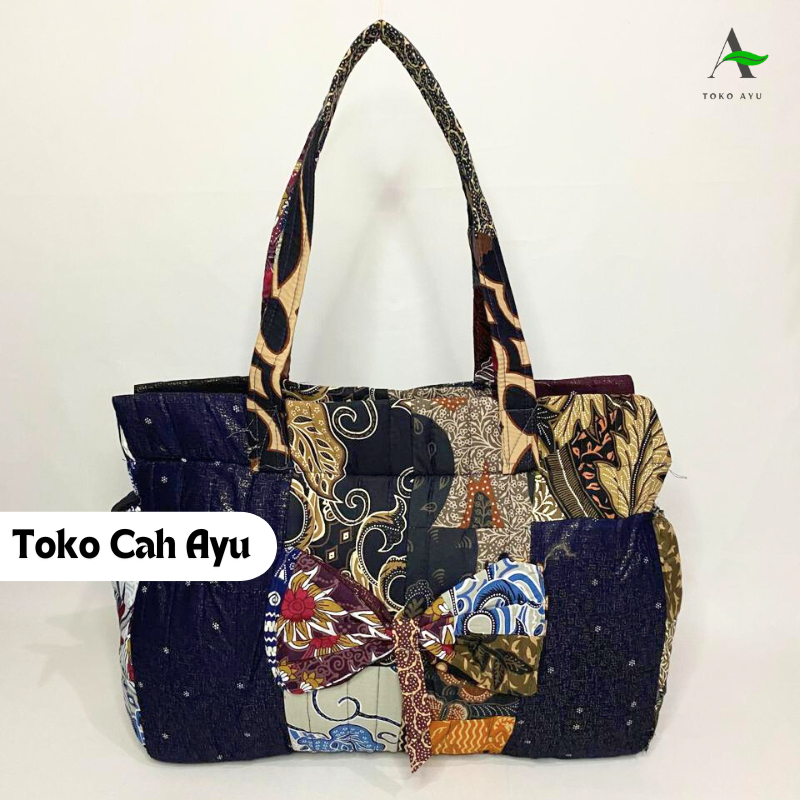 TOKO CAH AYU/TAS PERCA BATIK/TAS UNIK WANITA/OLEH-OLEH JOGJA