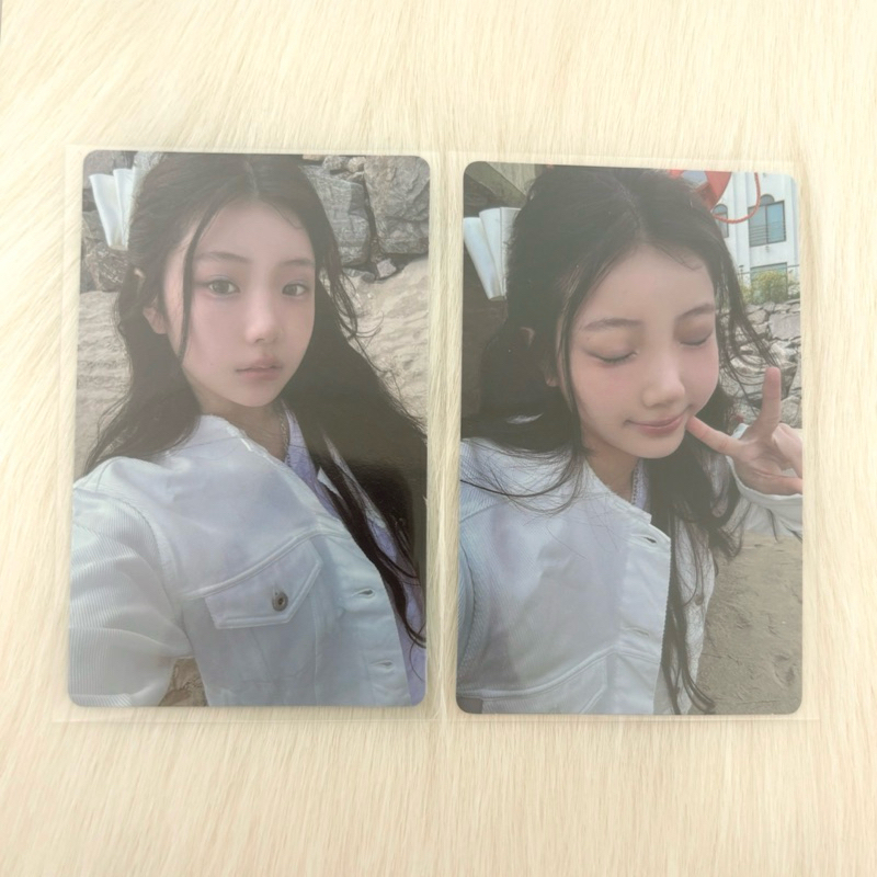 illit wonhee photocard and album