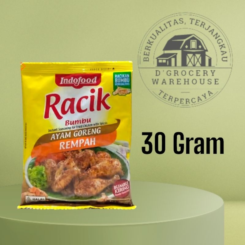 

Indofood Bumbu Racik Ayam Rempah 30 Gram
