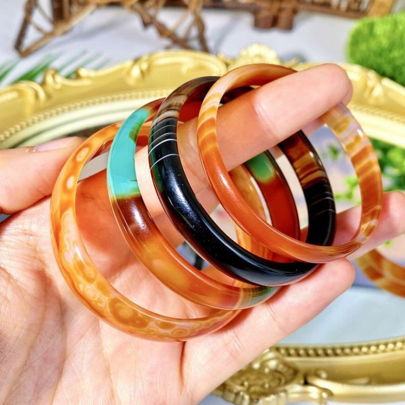 Gelang Giok Anak/Gelang giok Burma/Gelang Giok Asli Natural/