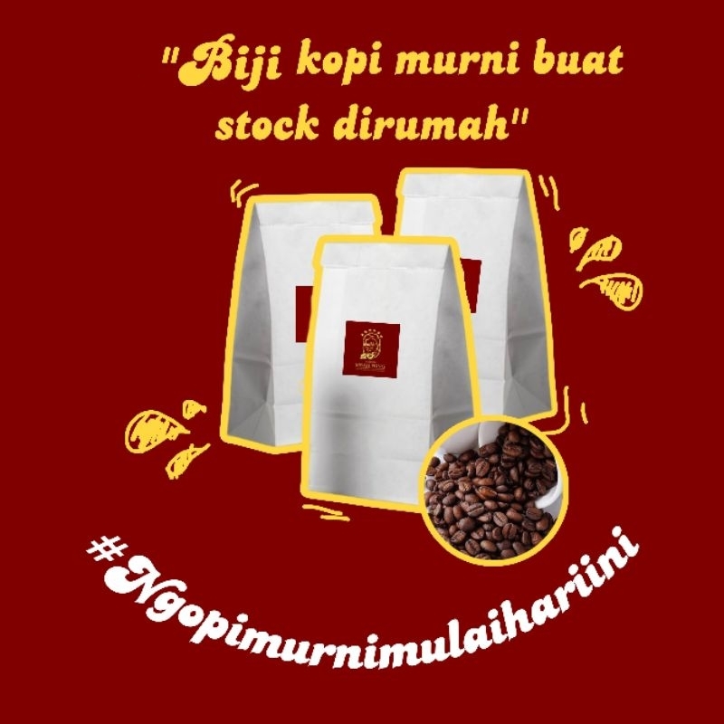 

Kopi Robusta Dampit Premium kemasan 250g