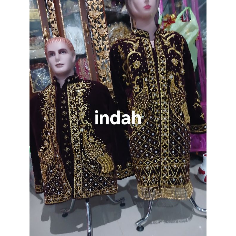 baju pengantin adat palembang