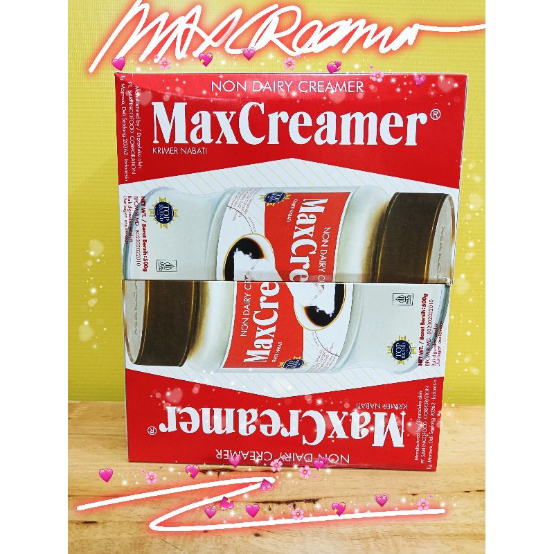 

MAX CREAMER NON DAIRY CREAMER 500GR/ KRIMER NABATI