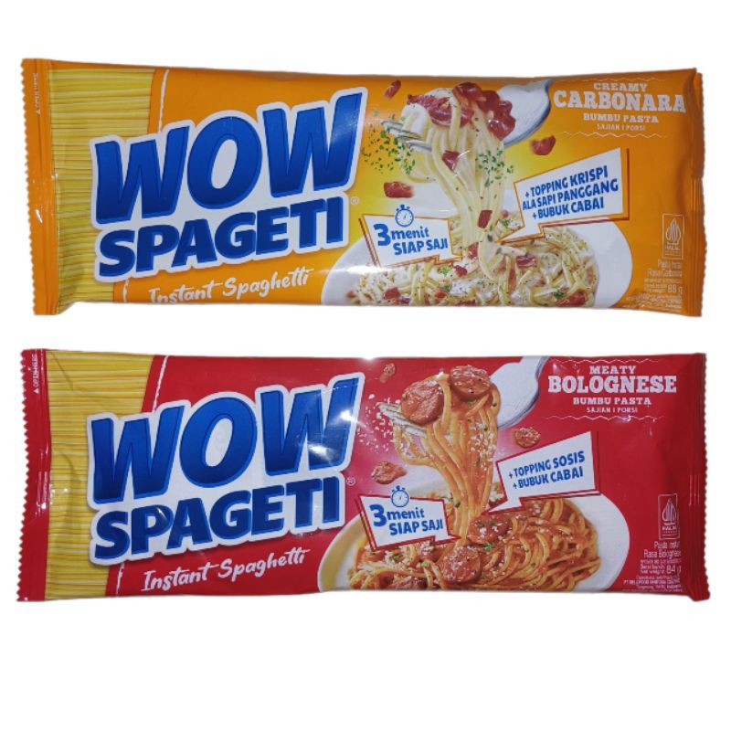 

WOW SPAGETI INSTANT SPAGHETTI 5PCS