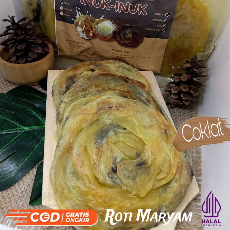 

Roti Maryam/ Roti Canai INUK-INUK (COKLAT)