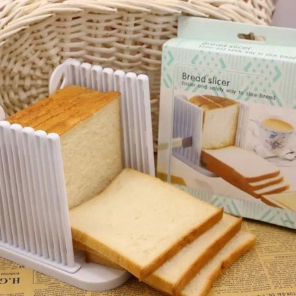 Pusat Populer  alat pemotong roti tawar bread slicer toast