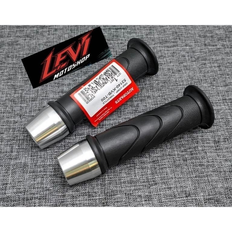 Hadir Terheboh Handgrip Honda Original Sarung Gas HONDA  Jalu Chrome Handgrip Motor  Jalu Chrome Mod