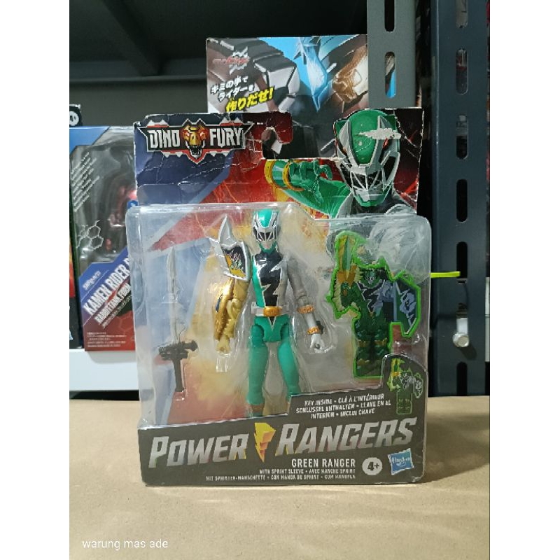 FIGURE POWER RANGERS SPRINT SLEEVE GREEN RANGER - POWER RANGERS DINO FURY