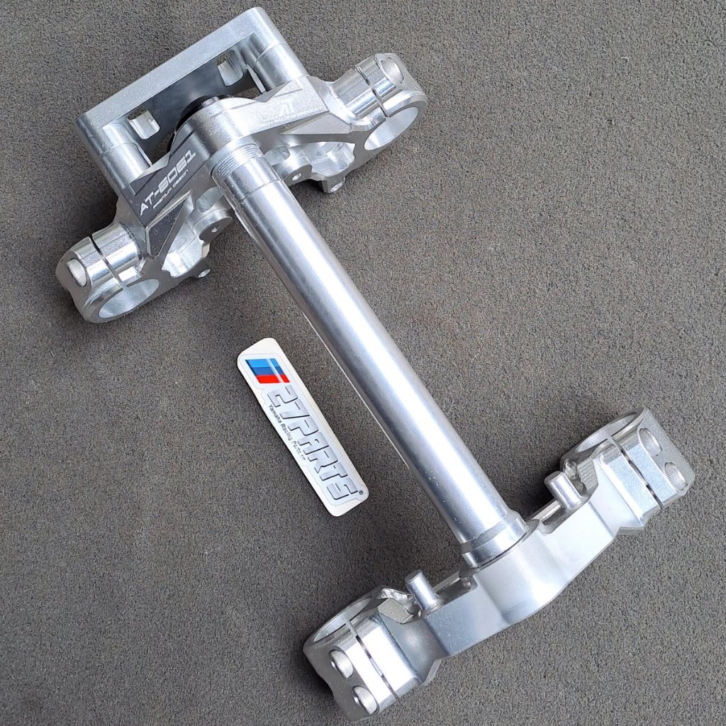 T SEGITIGA ATAS BAWAH RX KING CNC SILVER BY AITECH T SEGITIGA ATAS BAWAH CNC RX KING BY AITECH RACIN