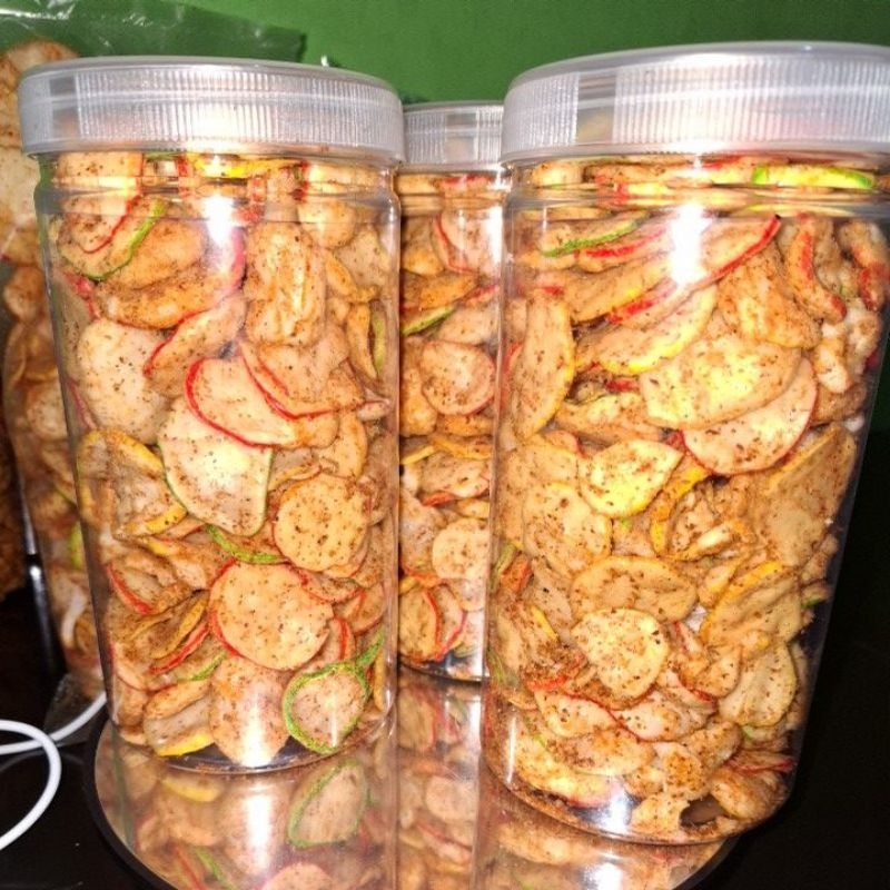 

Seblak kering Extra pedas daun jeruk